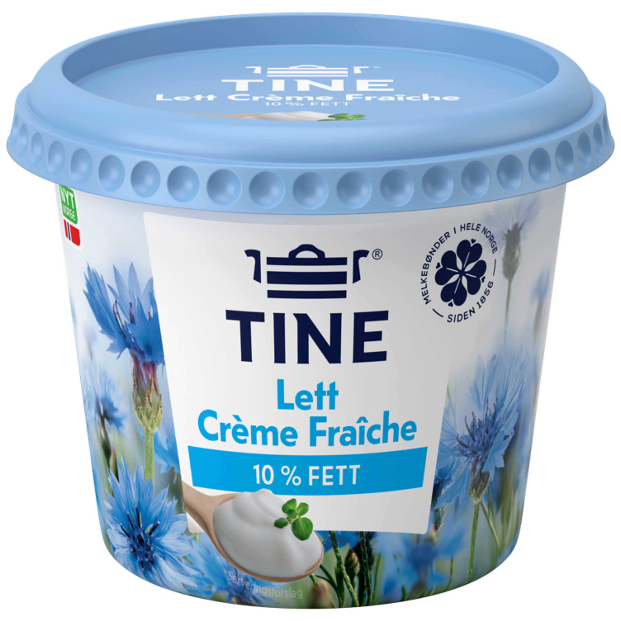 Creme Fraiche Lett 10 300g Tine Meny.no