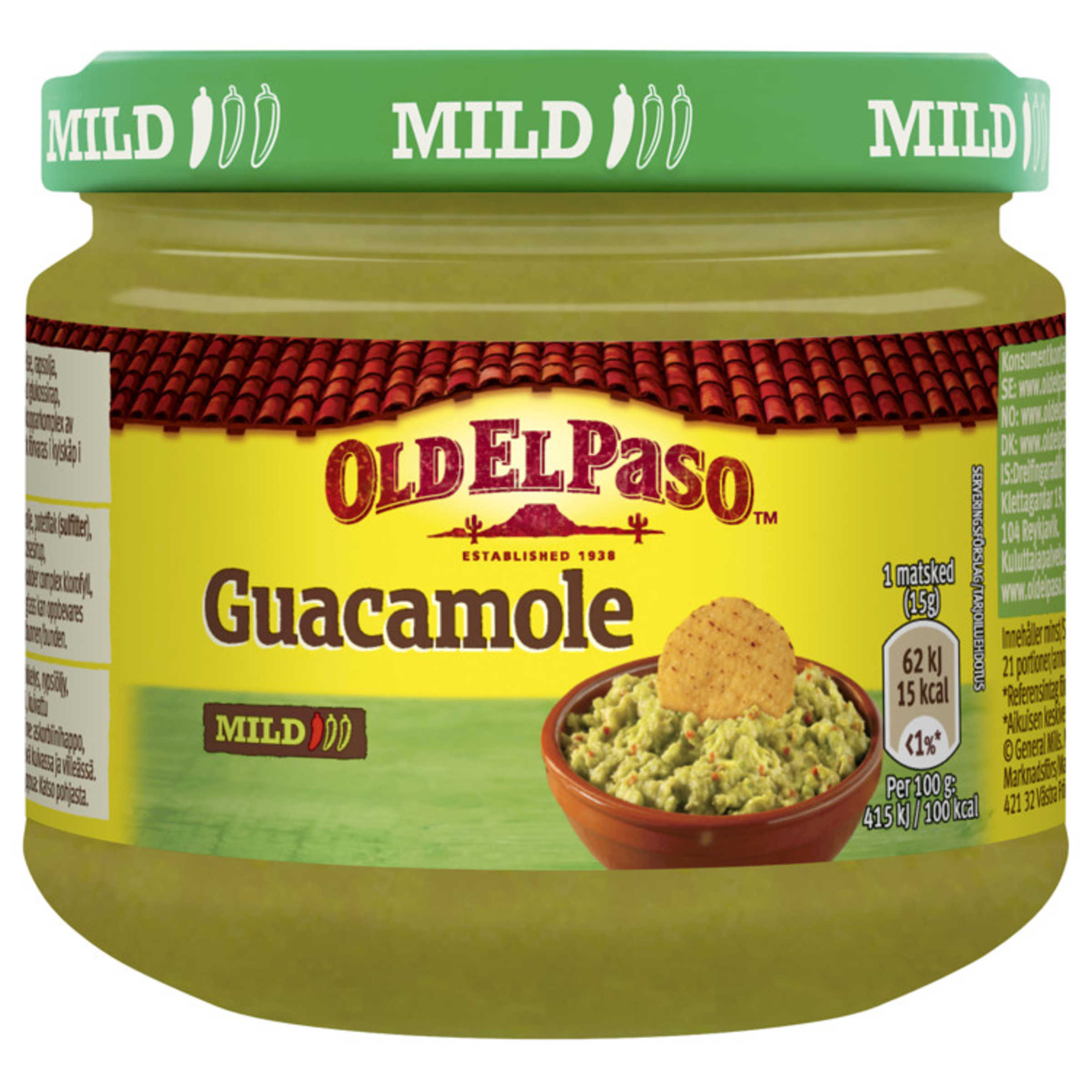 Guacamole Salsa 320g Old El Paso Meny.no
