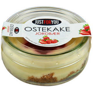 Ostekake i glass