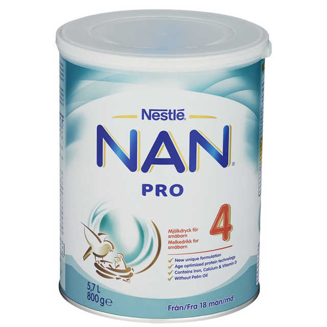 Ersättning NAN Pro 4 18M 800g Nestlé