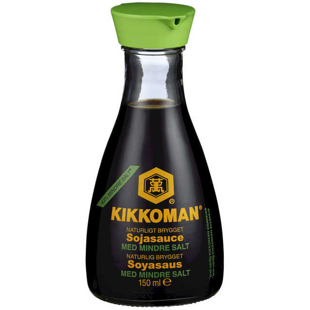 Kikkoman vähäsuolainen soijakastike 150ml