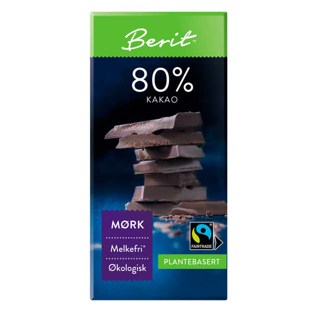 Sjokolade Mørk 80%