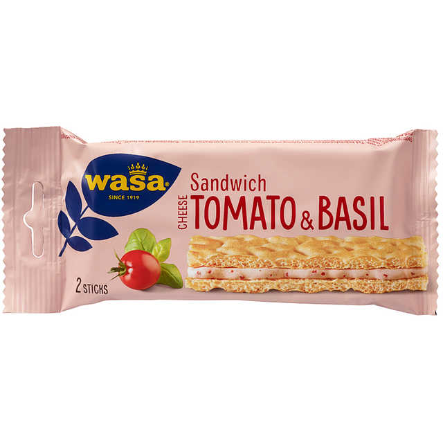 Wasa Knäckebröd Tomat och Basilika 40g