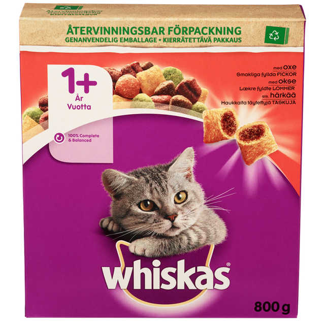 Whiskas Oksekjøtt