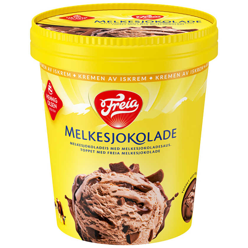 Freia Sjokoladeis - m/Melkesjokolade 450ml Heo