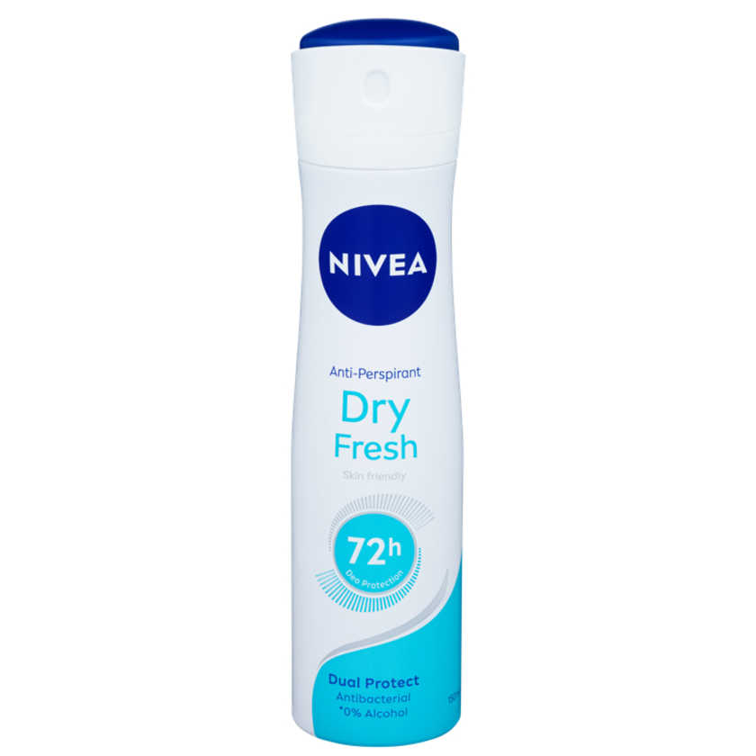 Nivea Deo Spray Dry Fresh 150ml Meny.no