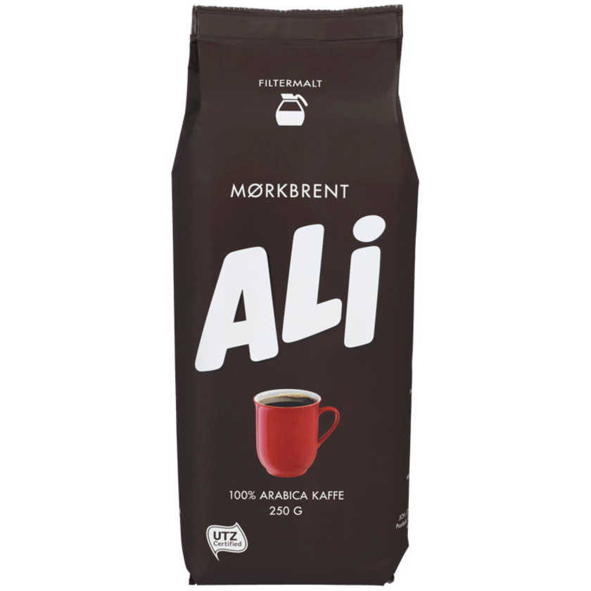 Ali Morkbrent Filtermalt 250g Meny No