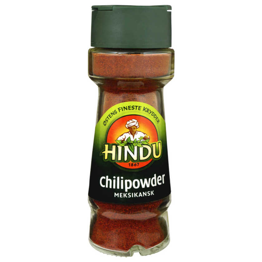 Chili Powder 43g glass Hindu Meny.no