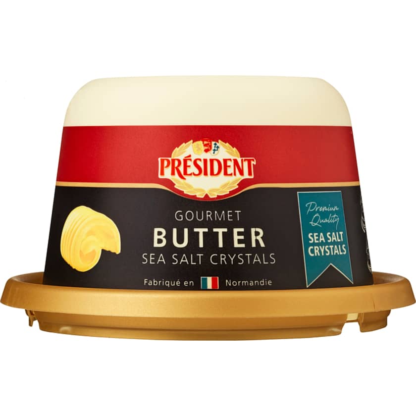 Gourmet Butter Sea Salt 250g Président Meny.no