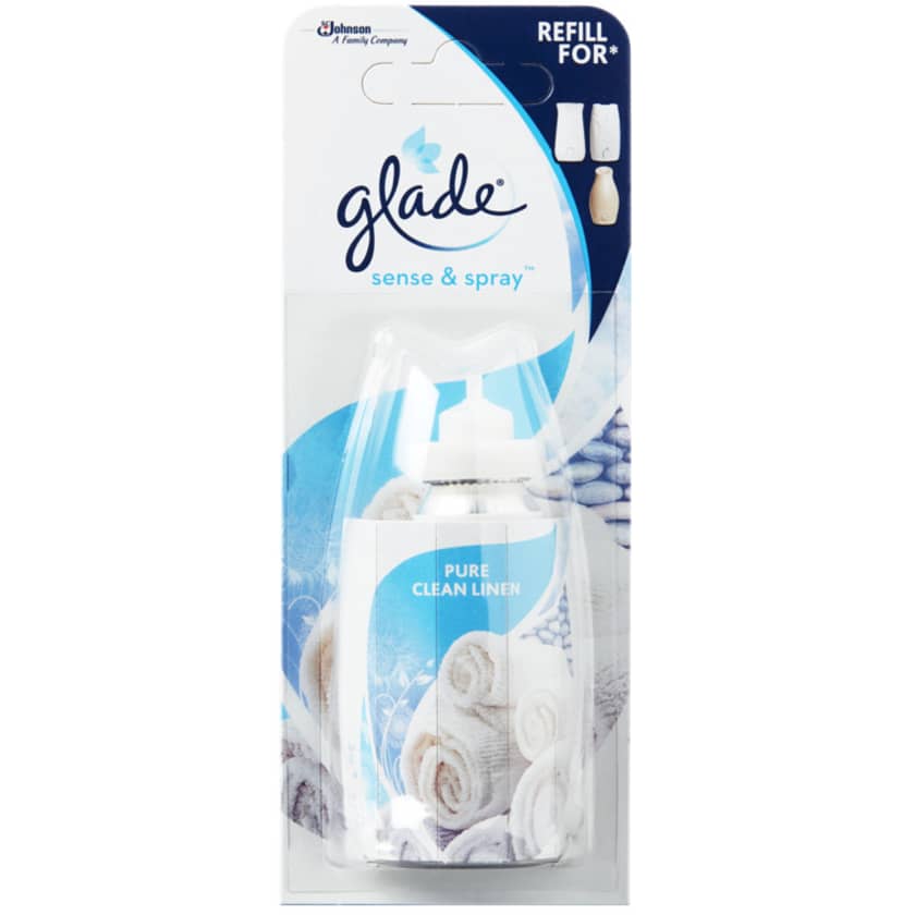 Glade Sense&Spray Clean Linen 18ml Refill Meny.no