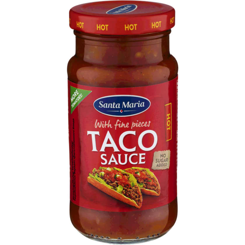 Taco Sauce Hot 230g Stmaria Menyno 3339