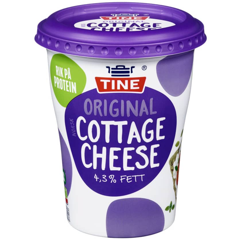 Cottage Cheese 400g Tine Meny.no