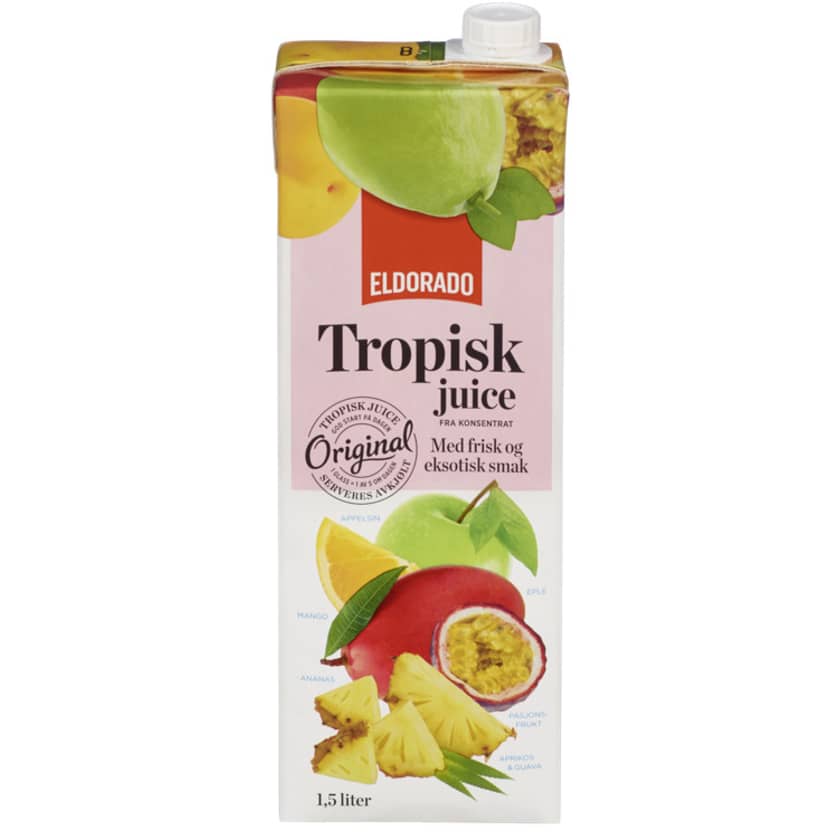 Tropisk Juice 1,5l Eldorado Meny.no