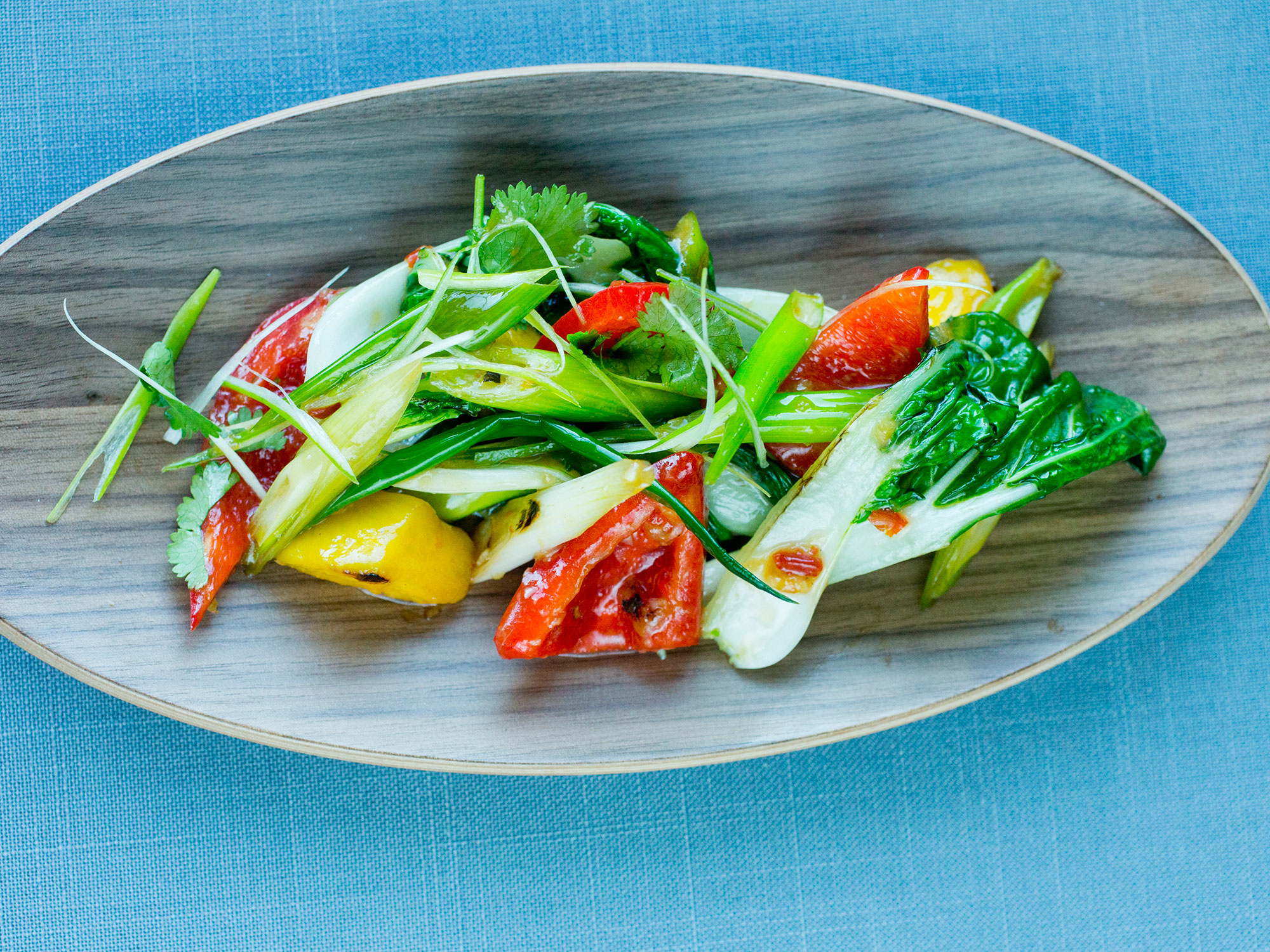 Sursøt wok med mango