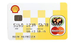 Shell MasterCard kort