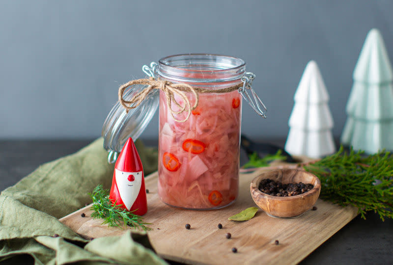 Hjemmelaget ingefær- og chilisild