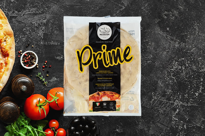 Prime rund pizzabunn fra Quelli Della Pizza 