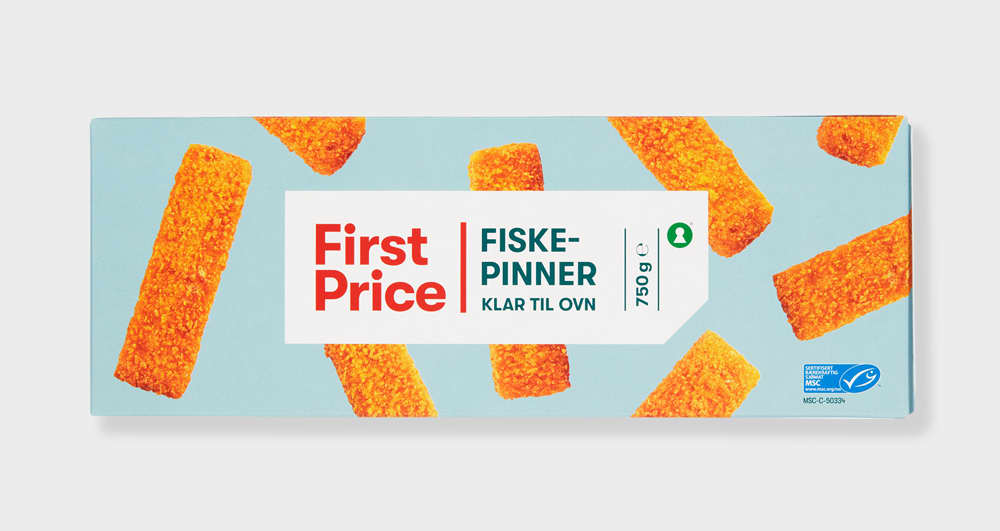 First Price fiskepinner