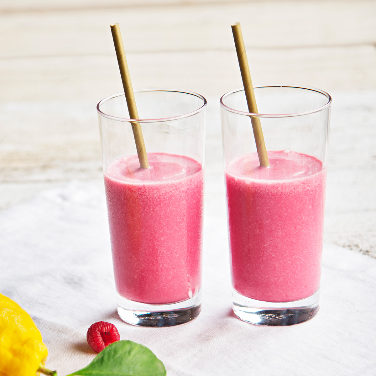Bringebærsmoothie