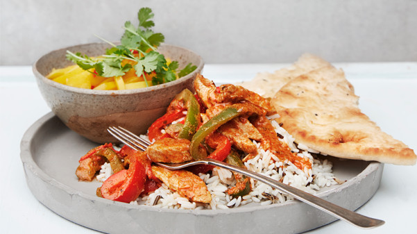 Tikka Masala med frisk mangosalat