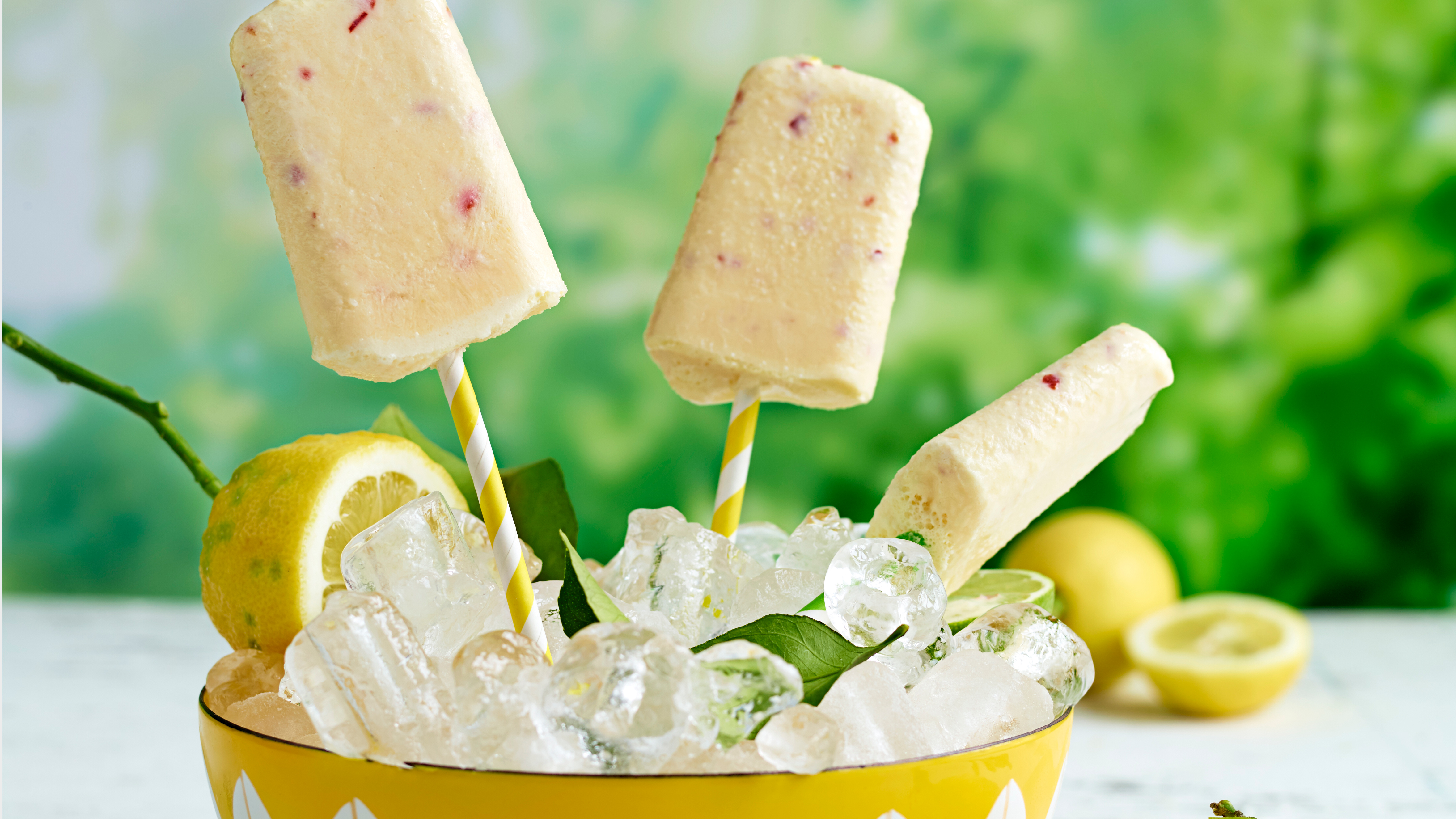 Ispinne med gresk yoghurt og sitron