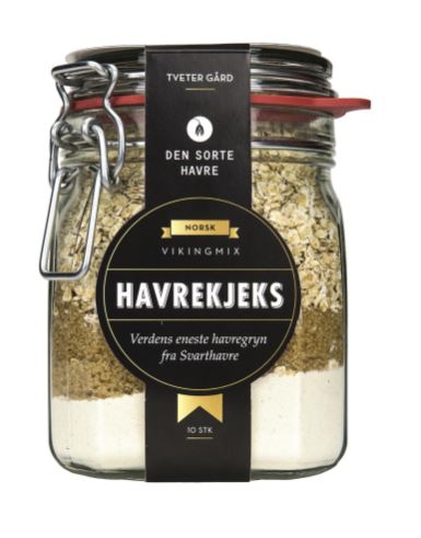 Havrekjeks Mix 510g Den Sorte Havre