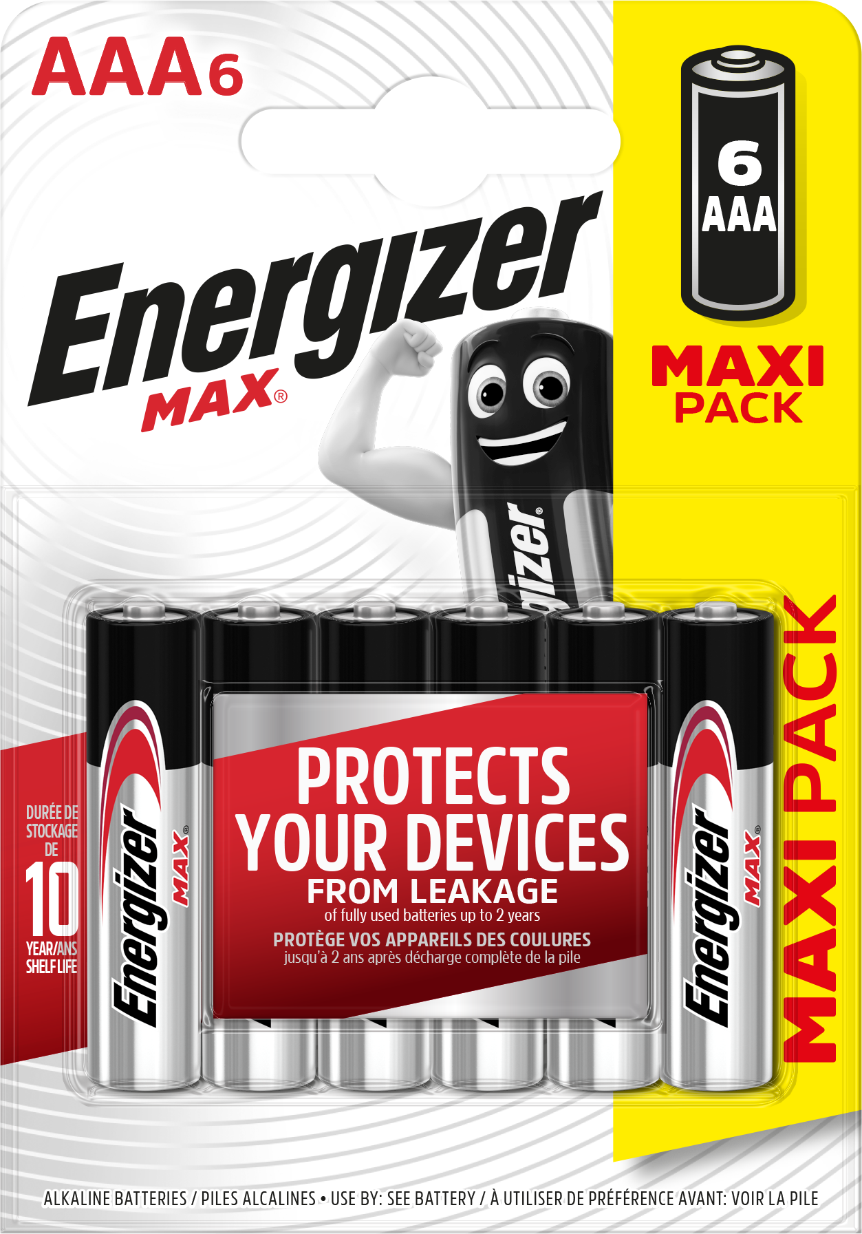 Batterier Max Aaa 6stk Energizer