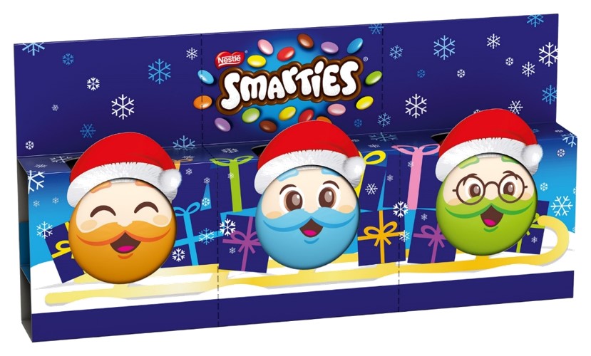 Julefigurer 3pk Smarties
