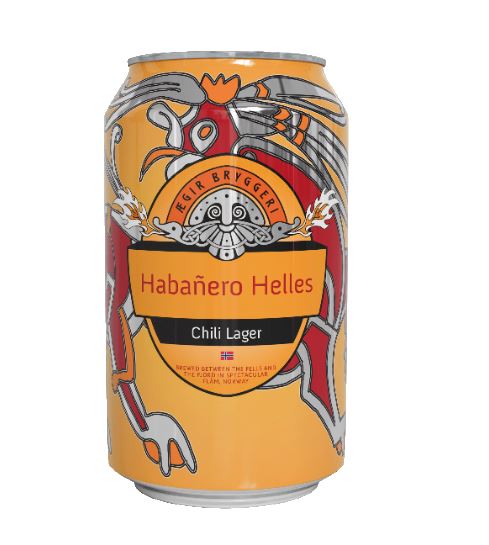 Habanero Helles 0,33l boks Ægir