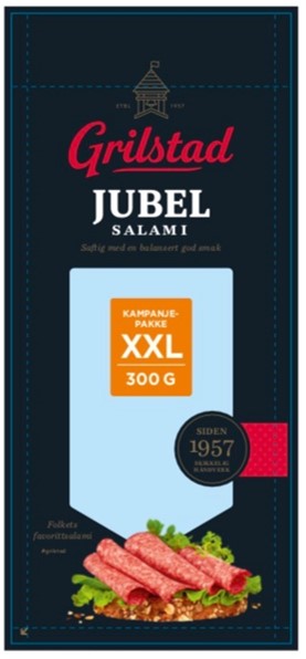 Jubelsalami 250g Grilstad