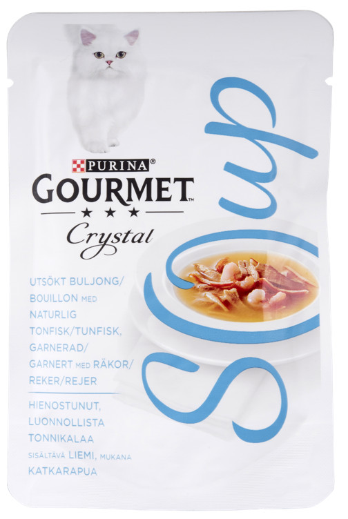 Gourmet Crystal Tunfisk&Reker Suppe 40g