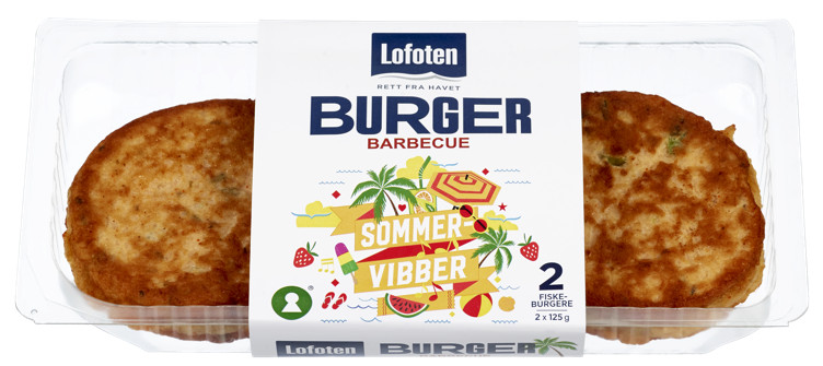 Bilde av Grillburger Sommervibber 2x125g Lofoten