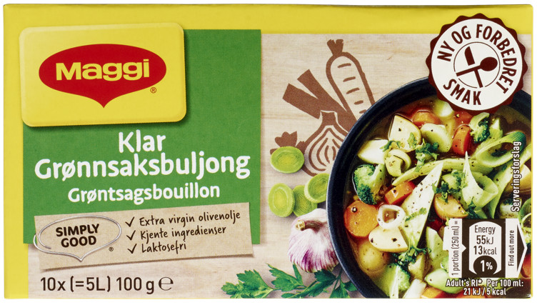 Grønnsaksbuljong 5l Klar Maggi