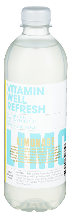 Vitamin Well Refresh 0,5l flaske