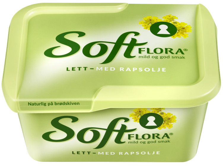 Soft Flora Lett Margarin 570g