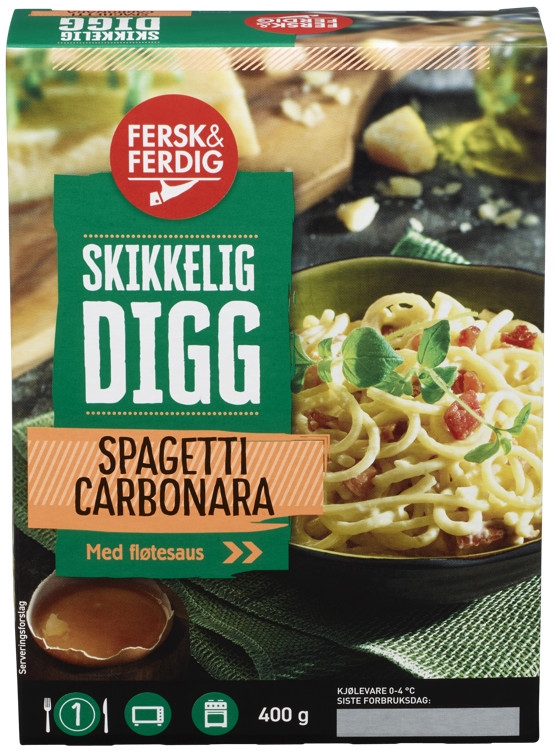 Carbonara 400g Fersk&Ferdig