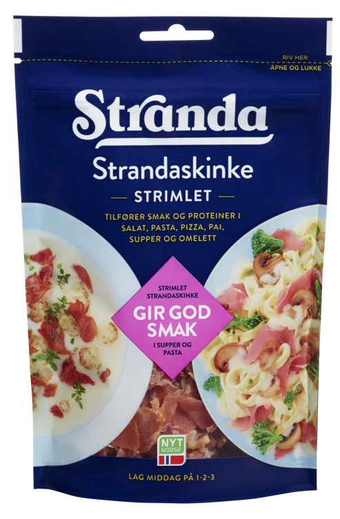 Strandaskinke Strimlet 100g Stranda