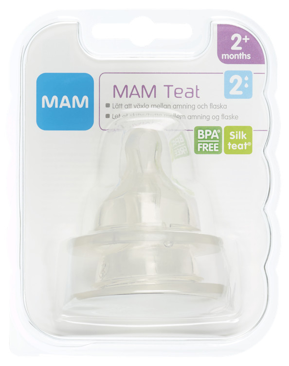 Flaskesmokk Str 2 2stk Mam