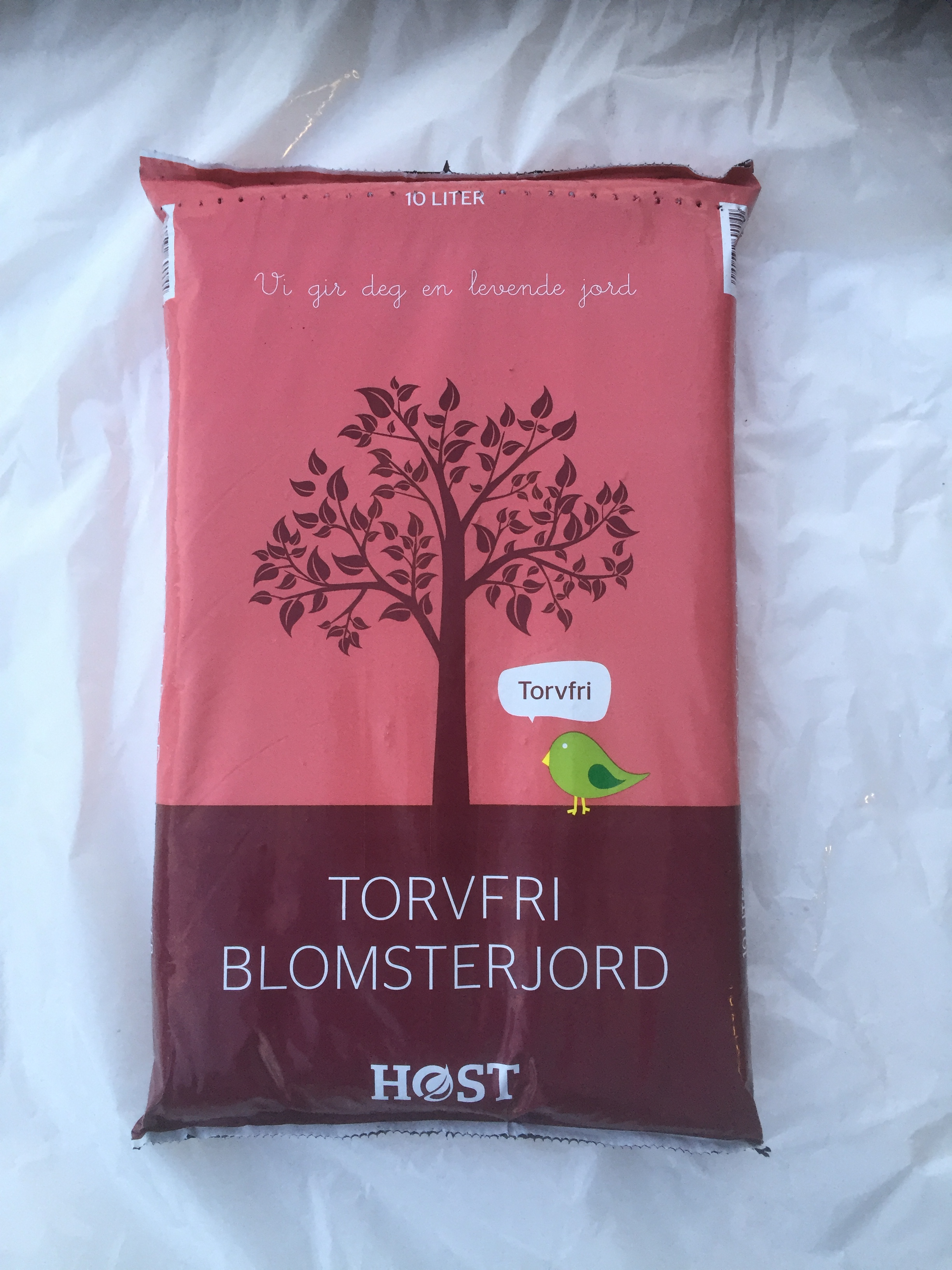 Blomsterjord Torvfri 10l