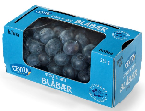 Blåbær i Beger 225g