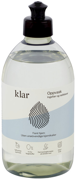 Klar Oppvaskmiddel 500ml