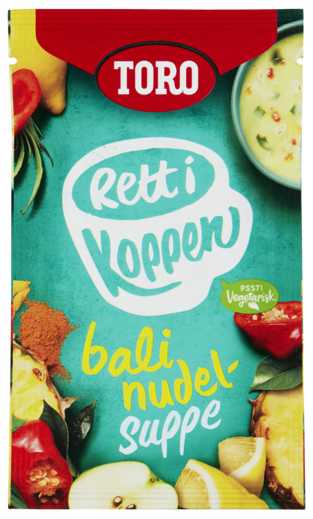 Bali Nudelsuppe 40g Rett i Koppen