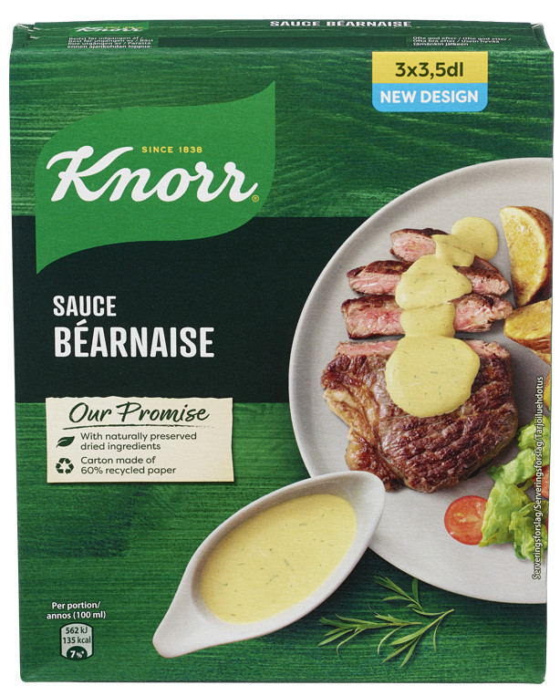 Bearnaisesaus 3pk Knorr