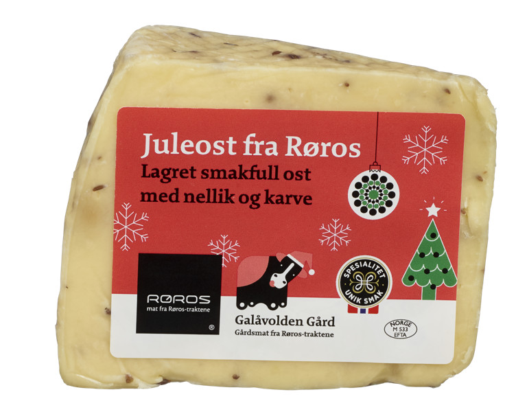 Juleost fra Røros 180g Galåvolden