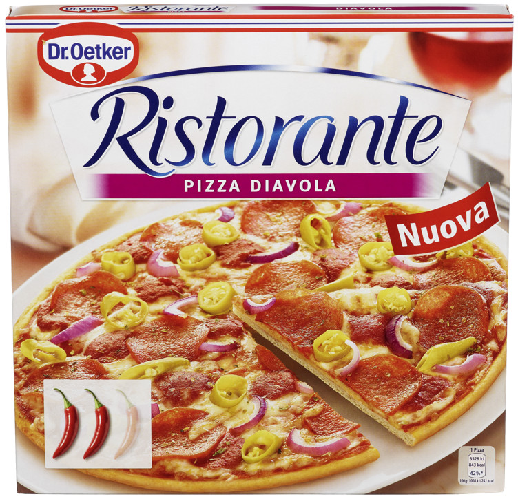 Ristorante Pizza Diavola 350g Dr. Oetker
