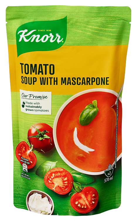 Tomatsuppe m/Mascarpone 570ml Knorr