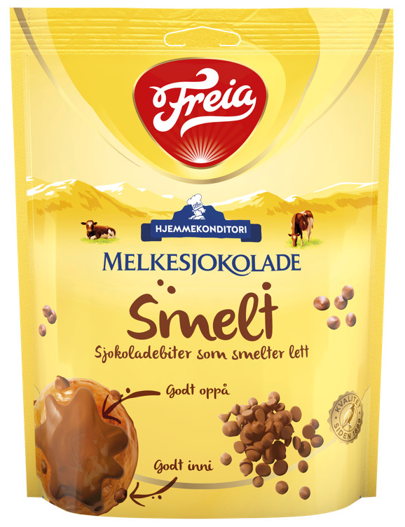 Smelt Melkesjoko. 200g Freia