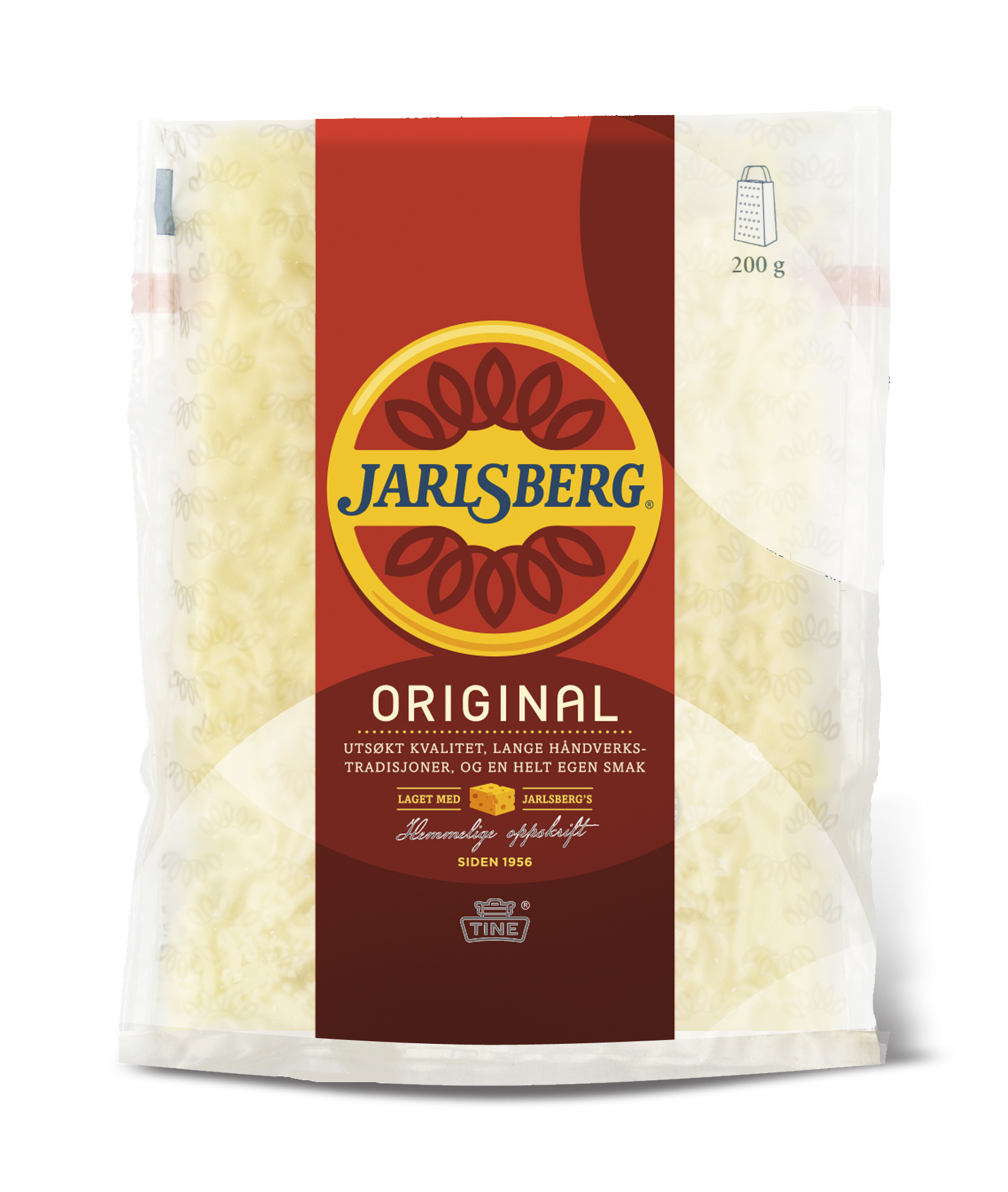 Jarlsberg Revet 200g Tine - Kassalapp®