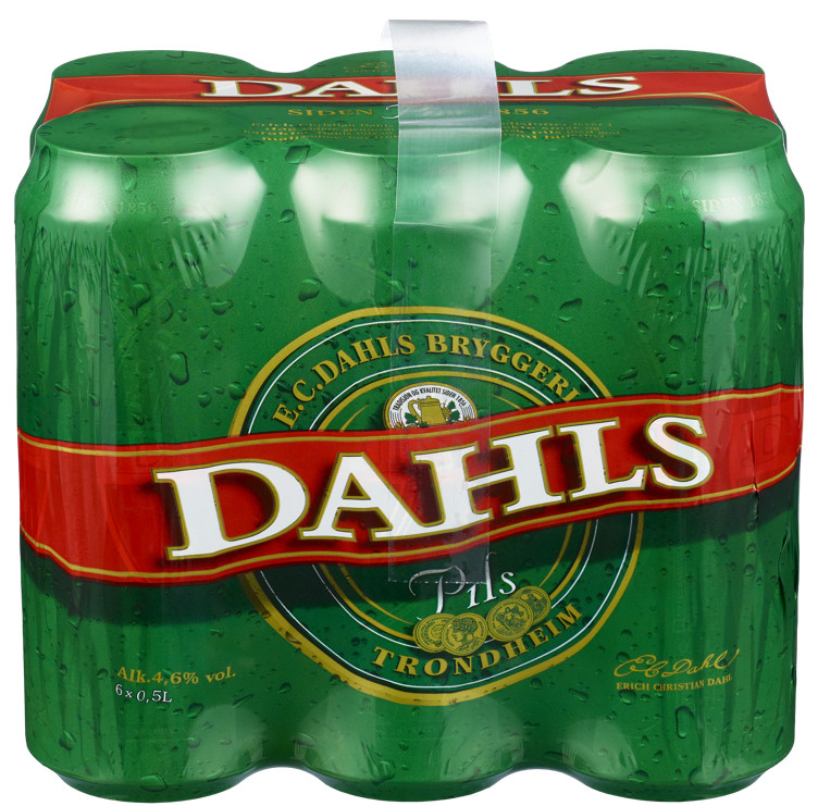 Dahls Pils 0,5lx6 boks