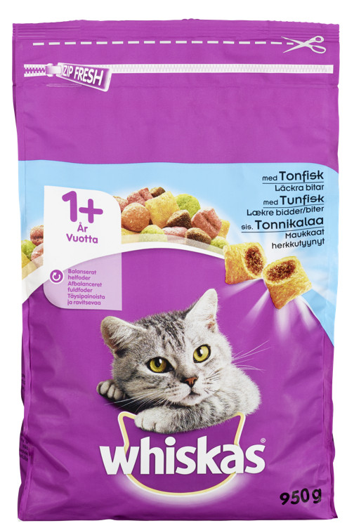 Whiskas Tunfisk 1+ 950g